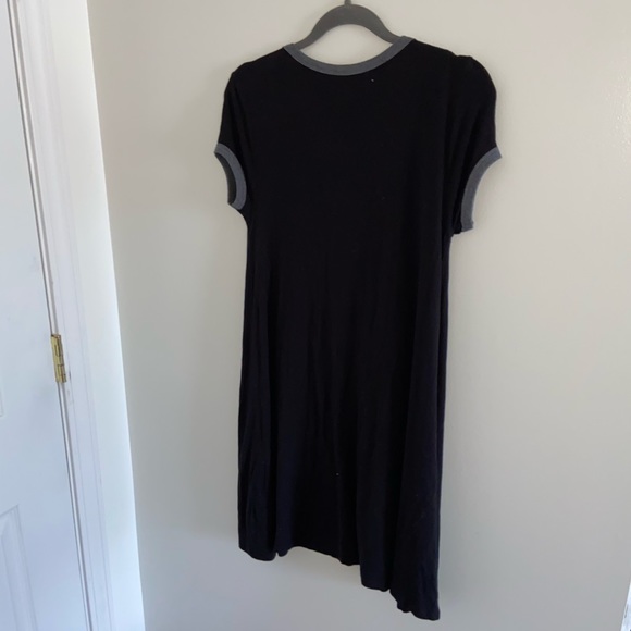 Black T-shirt Dress - Picture 3 of 3
